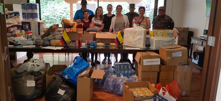Embajada de Colombia en Guatemala brinda apoyo humanitario a damnificados por la reciente erupción de Volcán de Fuego