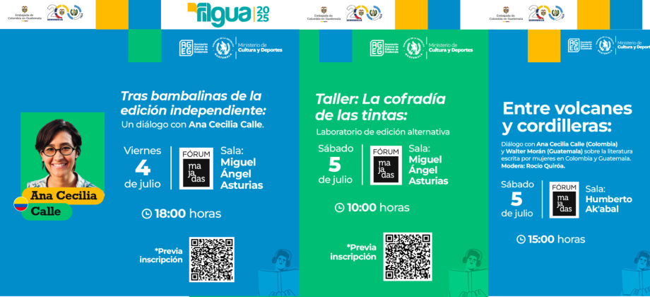 ¡Colombia estará presente en FILGUA 2025!